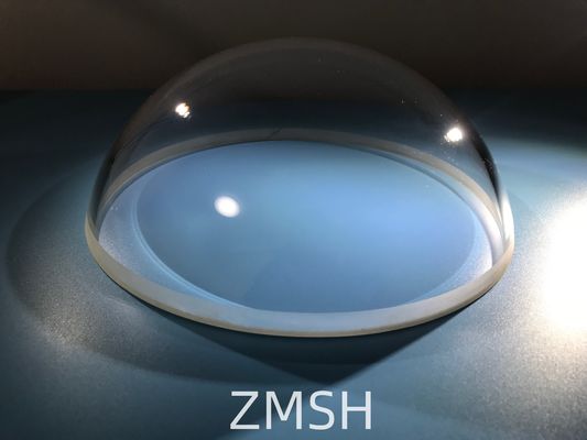 Dome Sapphire Optical Windows Kháng hóa học Độ dẫn nhiệt cao Độ dày 1mm 2mm