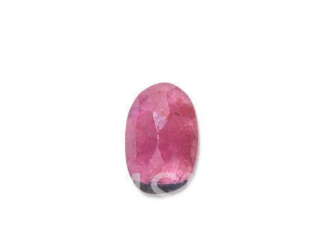 Màu hồng nóng FL lớp phòng thí nghiệm tạo ra sapphire thô đá quý với độ cứng Mohs 9 kim cương