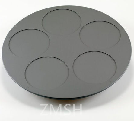 Silicon Carbide Trays SiC wafers đĩa tray cho khắc ICP MOCVD Susceptor Wear Resistant
