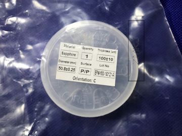 Cửa sổ sapphire siêu mỏng tấm mỏng bằng sapphire Chất liệu nền 100um 0,1mm Độ dày 2 3 4 inch Đôi tấm lát đánh bóng hai mặt