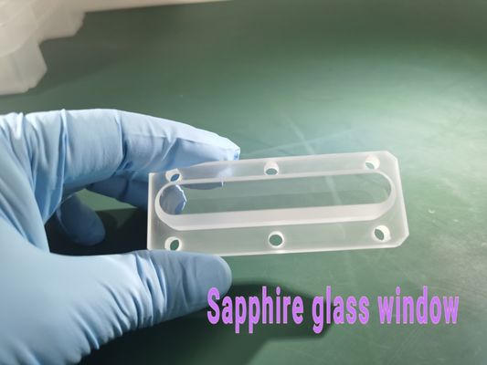 Cửa sổ kính Sapphire quan sát thiết bị có lỗ bước