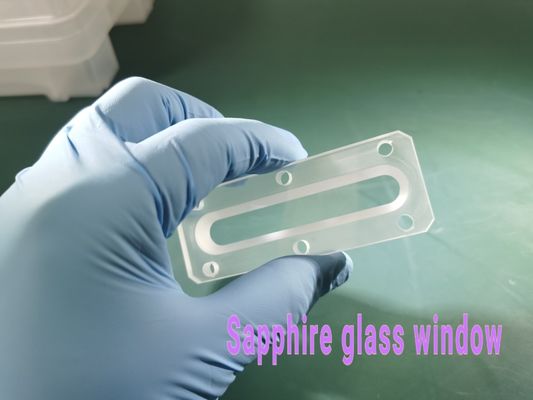 Cửa sổ kính Sapphire quan sát thiết bị có lỗ bước