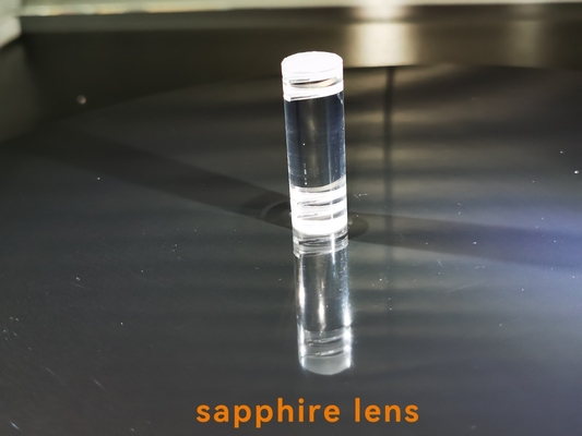 Quạt nền Sapphire được đánh bóng tùy chỉnh Có hình dạng chịu nhiệt độ cao