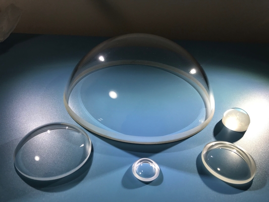 Kính quang học Sapphire tổng hợp được đánh bóng Kính thạch anh / Ống kính mái vòm BK7