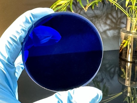 Trang sức pha lê đá quý Kính Sapphire xanh Kính Windows Lens Hộp đựng đồng hồ