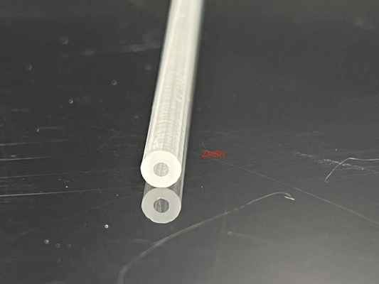 Thạch anh hợp nhất Silica Ống Sapphire được đánh bóng quang học / Thanh K9 Độ cứng cao