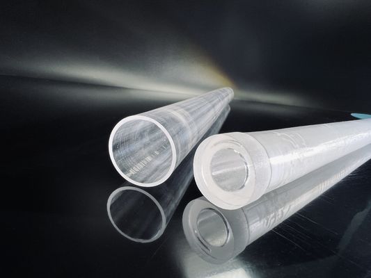 Độ cứng cao ống saphir ống chống trầy xước hình dạng ống minh bạch độ cứng cao