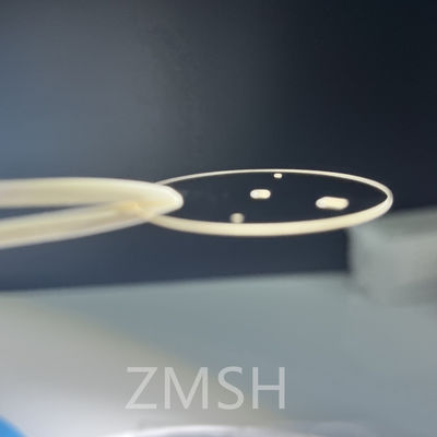 Thẻ cửa sổ Sapphire tùy chỉnh, lỗ tròn 2 inch cho sử dụng y tế và quang học