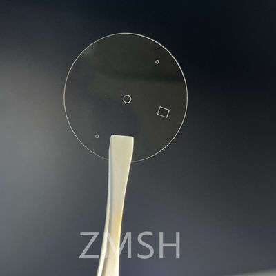 Thẻ cửa sổ Sapphire tùy chỉnh, lỗ tròn 2 inch cho sử dụng y tế và quang học