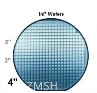 3inch InP Indium Phosphide Substrate N-type bán dẫn phương pháp tăng trưởng VGF 111 100 định hướng