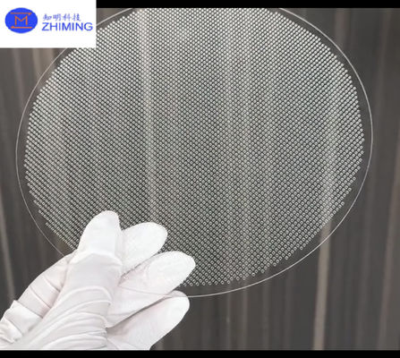 Thông qua đường kính (TGV) cho JGS1 JGS2 thủy tinh corning sapphire cho Sensor Manufacturing and Packaging