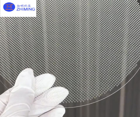 Thông qua đường kính (TGV) cho JGS1 JGS2 thủy tinh corning sapphire cho Sensor Manufacturing and Packaging