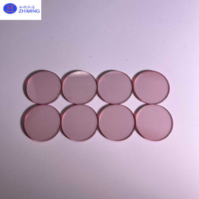 Titanium Sapphire Crystal Optical Windows Độ cứng cao Kích thước tùy chỉnh Thông minh tuyệt vời cho mục đích quang học