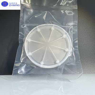 Silicon Carbide Wafer Kích thước tùy chỉnh Semi cách nhiệt SiC Wafers Gần như không màu Mở mờ Kháng áp cao