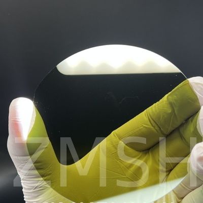 4H N loại Semi loại SiC Wafer 6inch 12inch SiC Wafer SiC chất nền ((0001) hai mặt đánh bóng Ra≤1 nm tùy chỉnh