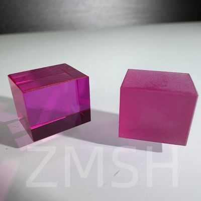 Nông nghiệp nhân tạo Màu sắc doped Sapphire AL2O3 Phương pháp CZ tùy chỉnh Ruby Blue Padparadscha