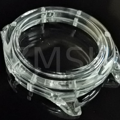 Nông nghiệp nhân tạo màu doped Sapphire AL2O3 Watch Case Transparent Blue Ruby