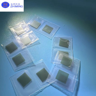 SIC Square Substrate 5 × 5 10 × 10 350um Off Axis: 2.0°-4.0° Towards Production Grade