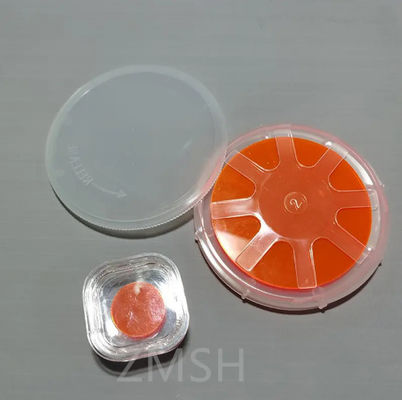 GaP Wafer 2inch N Type Undoped S Doped 100 DSP SSP CZ Độ tinh khiết cao 5N 99,999%