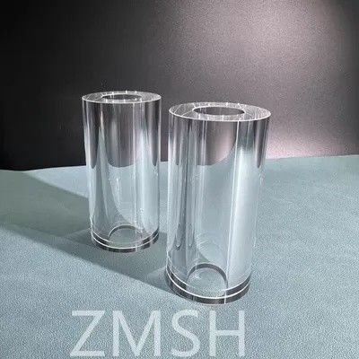 ống sapphire OD50mm ID25.4mm chiều dài 100mm AL2O3 C-Axis KY Phương pháp Mohs 9.0 tùy chỉnh