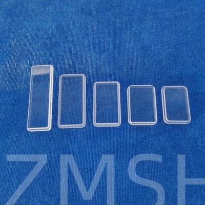 Sapphire Optical Windows AL2O3 Vòng hình chữ nhật đánh bóng AR Lớp phủ tùy chỉnh