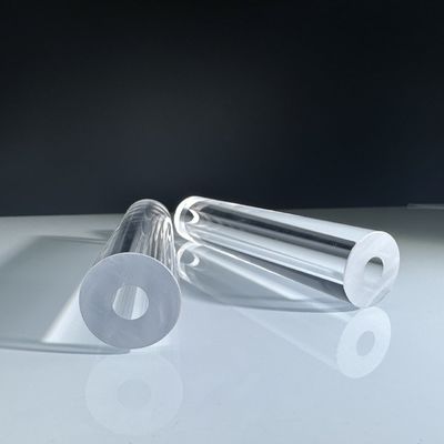 Sapphire tổng hợp công nghiệp ống tùy chỉnh đánh bóng Al2O3 Crystal