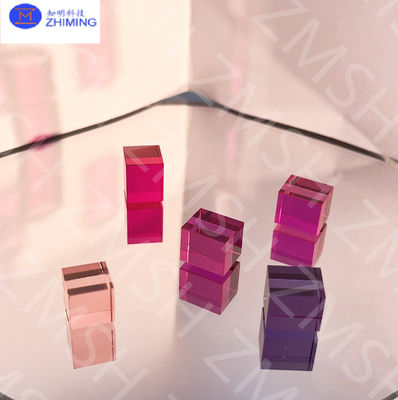 Sapphire Raw Gemstone Lab Made Padparadscha Sapphire Rose Sapphire Độ cứng cao Cho mục đích trang sức