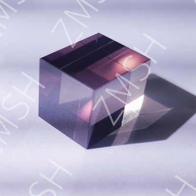 Nông nghiệp nhân tạo màu doped Sapphire AL2O3 Phương pháp tùy chỉnh CZ màu tím