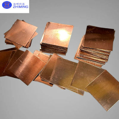 Đồng Substrate đồng Cubic Cu Wafer / Substrate 100 110 111 Orientaiton SSP DSP Độ tinh khiết 99,99%