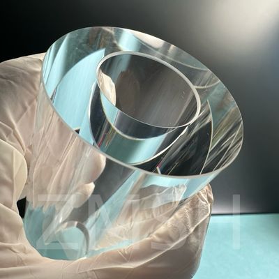 ống saphir trong suốt AL2O3 độ cứng cao KY EFG đánh bóng Lon nguồn tùy chỉnh