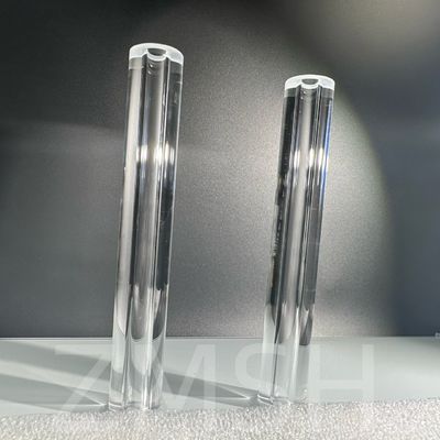 ống saphir trong suốt AL2O3 độ cứng cao KY EFG đánh bóng Lon nguồn tùy chỉnh