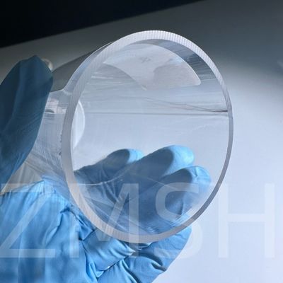 ống saphir trong suốt AL2O3 độ cứng cao KY EFG đánh bóng Lon nguồn tùy chỉnh