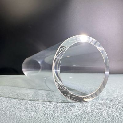 ống saphir trong suốt AL2O3 độ cứng cao KY EFG đánh bóng Lon nguồn tùy chỉnh