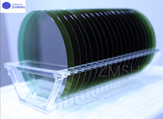 8 inch 4H-N SiC Wafer Thickness 500±25μm Or Customized N-Doped Dummy Production Research Grade