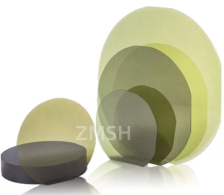 SiC Epitaxial Wafer Silicon Carbide 4H 4inch 6inch Công nghiệp bán dẫn kháng cao