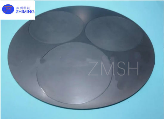 SiC Ceramic Tray Plate Wafer Holder cho quá trình khắc ICP trong xử lý tăng trưởng epitaxial