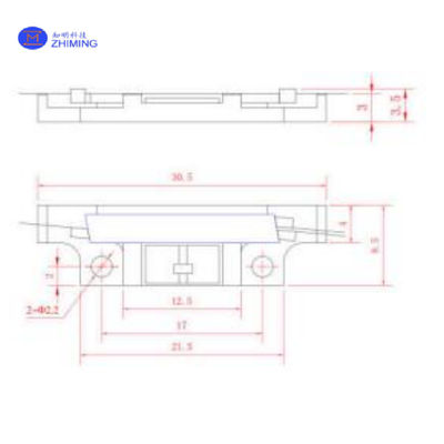Lithium Niobate (LiNbO3) Y-Waveguide Modulator / Low Vπ 3.5V / High PER 25dB / Tương thích với FOG, FOCT, Truyền thông lượng tử