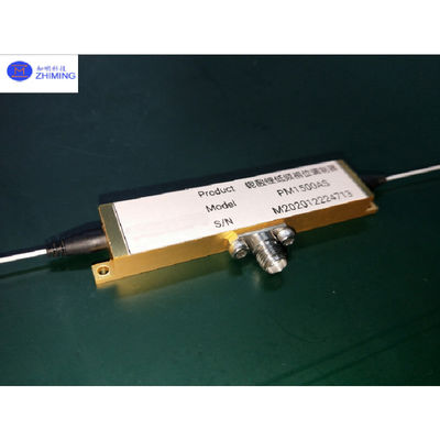 1000nm Phase Modulator Vπ thấp, dung nạp công suất cao, thiết kế phân cực đơn cho cảm biến sợi & truyền thông quang học