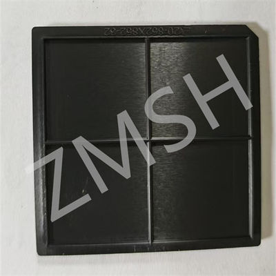 4inch 6inch 8inch Polypropylene Multi wafer Box Silicon Carrier Container Box Màu tối