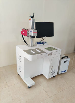 Máy đánh dấu laser UV 355nm 3W/5W/10W Điện năng tùy chọn ±0.01mm Độ chính xác