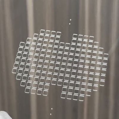 Máy khoan kính laser ánh sáng xanh nano giây kính thạch anh sapphire BF33