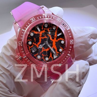 Phòng thí nghiệm phát triển Sakura Pink Sapphire Watch Case sang trọng chống trầy xước
