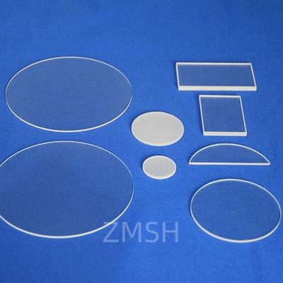 Cửa sổ kính thạch anh gia công CNC Tấm silica nóng chảy không đều cho hệ thống quang học và laser