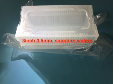 76.2mm Al2O3 Crystal Sapphire Substrate 2 4 6 Inch SSP DSP 0.5mm C - Trục