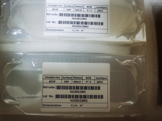 Giá tốt C Cấp đến A Cấp 4 ° 2inch 4inch Sapphire Wafer DSP SSP Sapphire Substrate trực tuyến