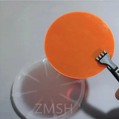 Giá tốt 2inch GaP Wafer với OF vị trí / chiều dài EJ 0-1-1 / 16±1mm LED LD Mobility Min 100 trực tuyến