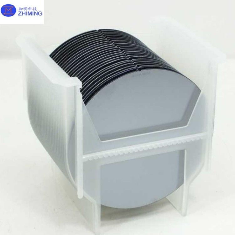 Si Wafer 8inch Độ dày 675 μm đến 775 μmP Loại N Loại 111 Hai mặt đánh bóng / một mặt đánh bóng