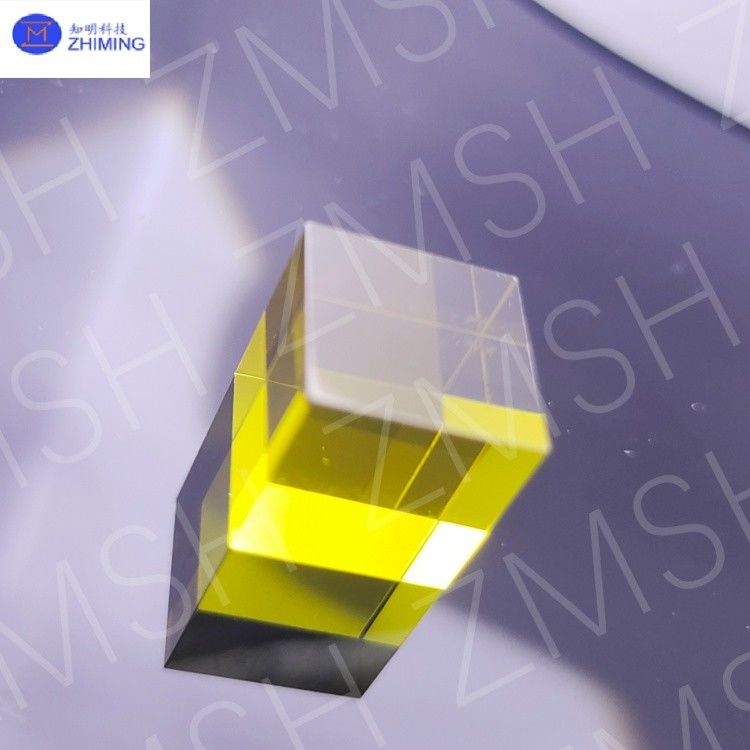 Lemon Yellow Sapphire Gemstone Synthetic Lemon Yellow Raw Material For Jewelry Making Độ cứng Mohs là 9