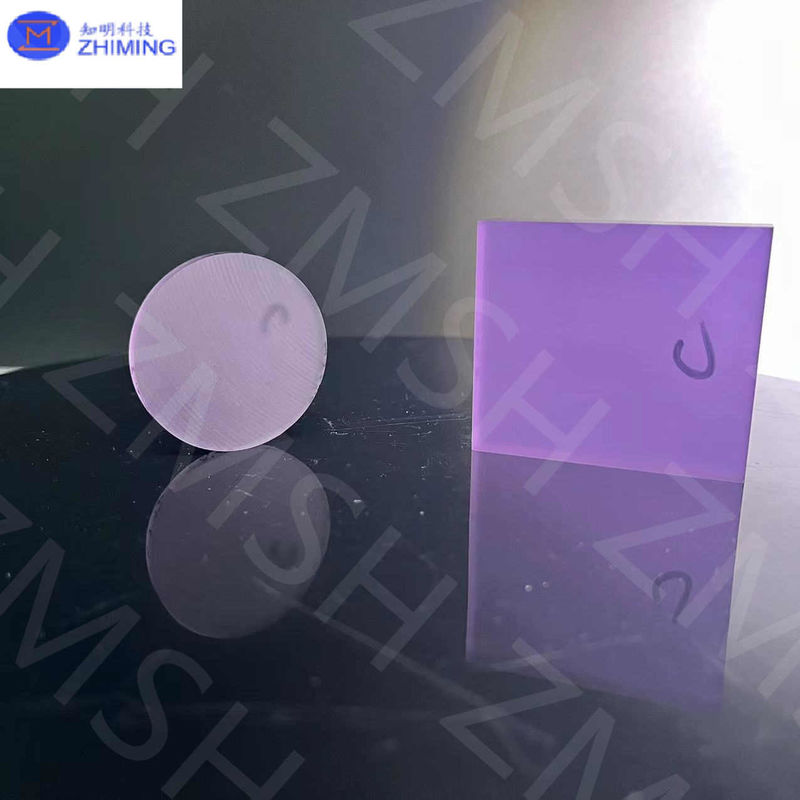 Violeta màu tím sapphire đá quý thô sapphire kim loại đá quý Sapphire màu người làm Sapphire