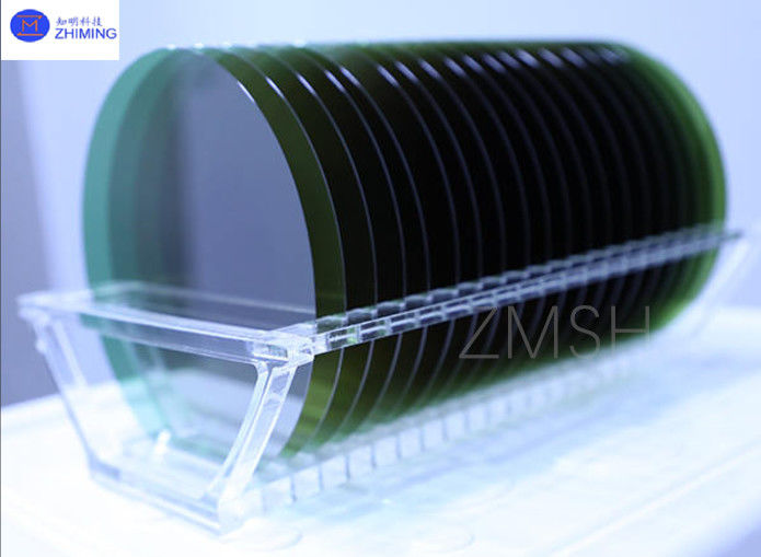 8 inch 4H-N SiC Wafer Thickness 500±25μm Or Customized N-Doped Dummy Production Research Grade